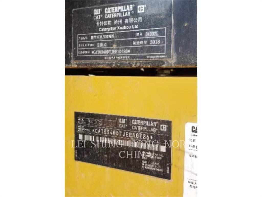 CAT 340D2L Beltegraver