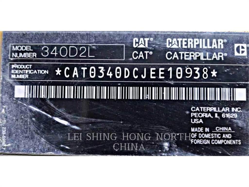 CAT 340D2L Beltegraver