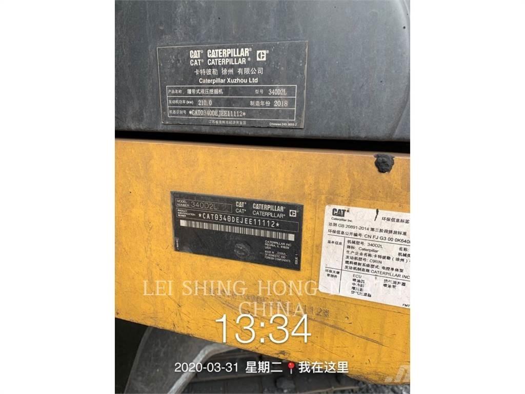 CAT 340D2L Beltegraver