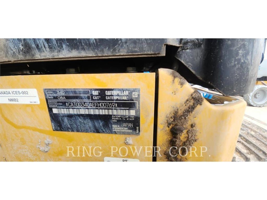 CAT 340TC Beltegraver