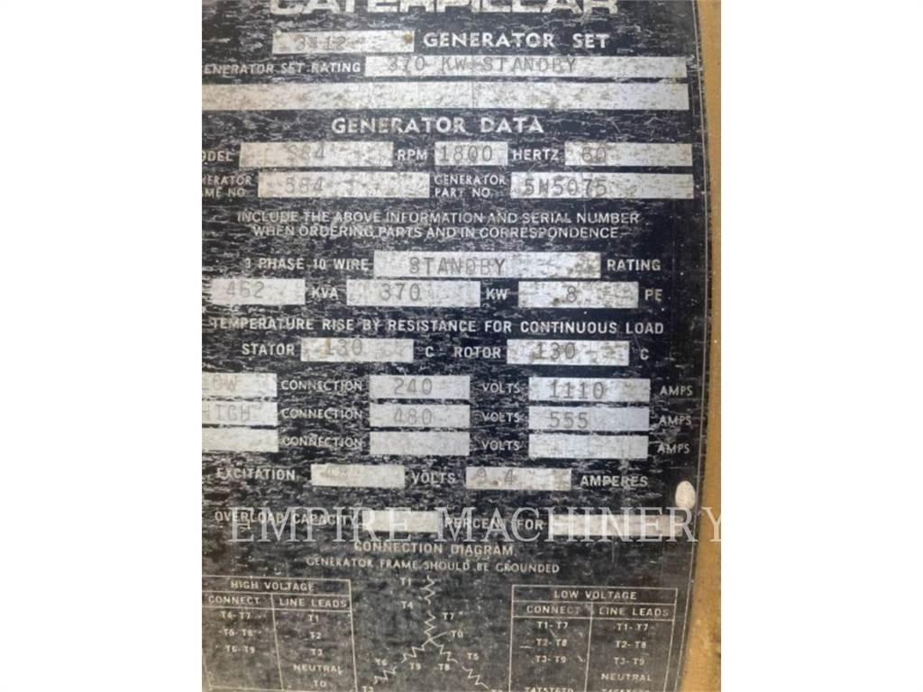 CAT 3412 Diesel Generatorer