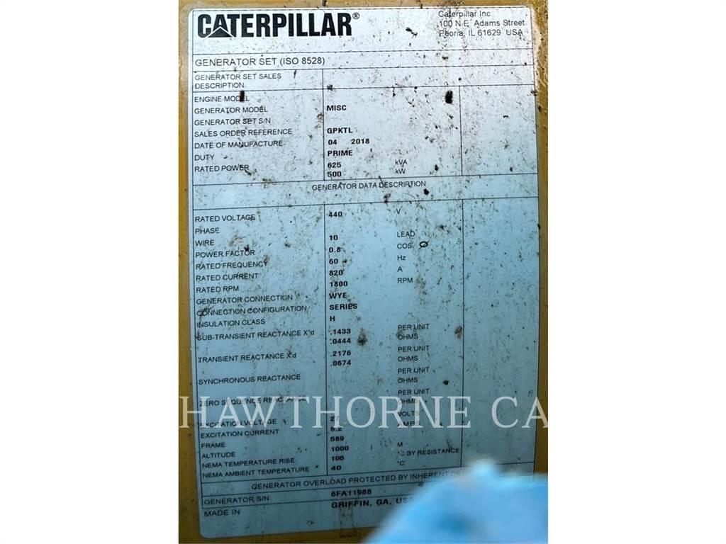 CAT 3412 Diesel Generatorer