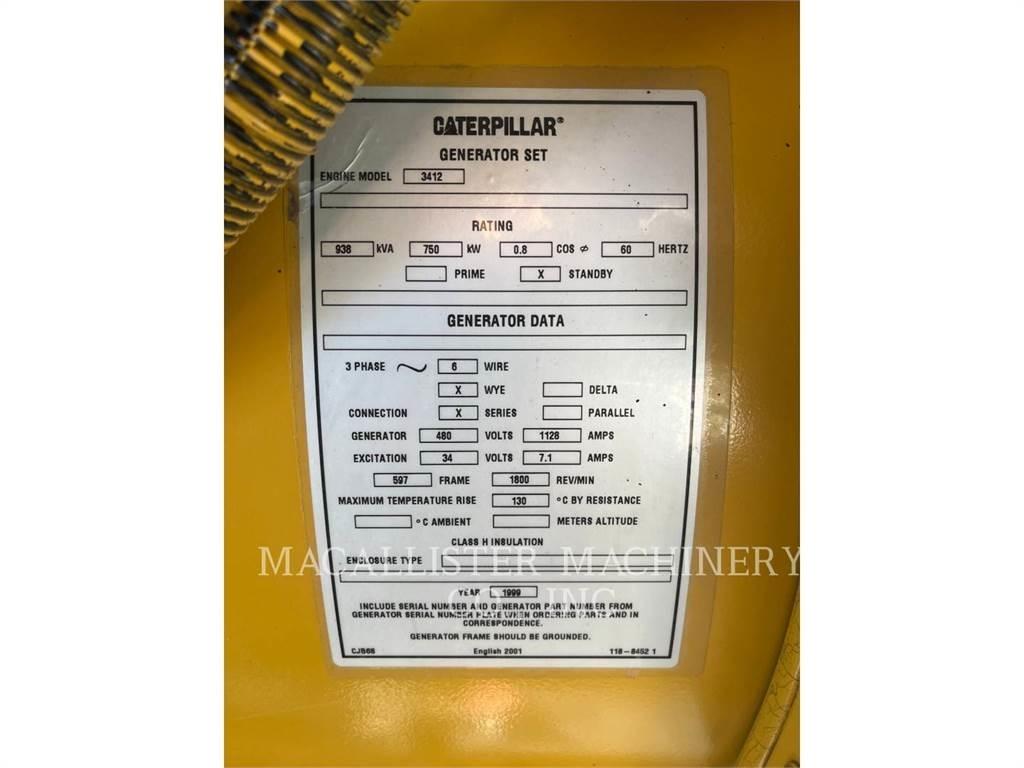 CAT 3412C Diesel Generatorer