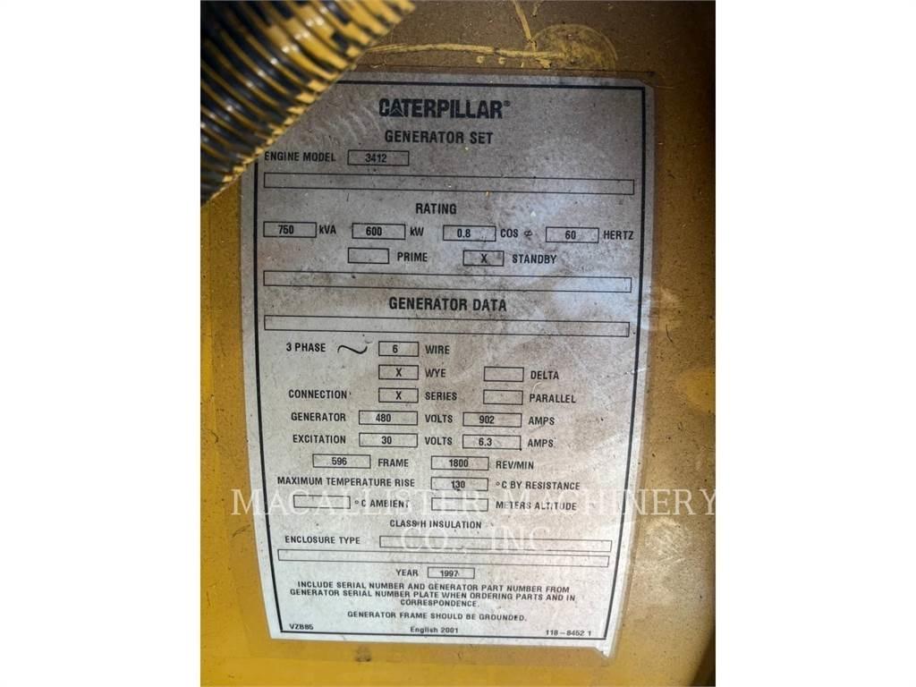CAT 3412C Diesel Generatorer