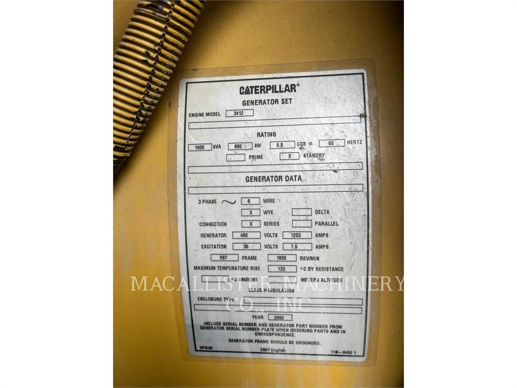 CAT 3412C Diesel Generatorer