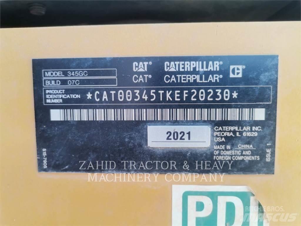 CAT 345-07GC Beltegraver