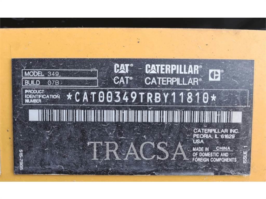 CAT 349 Beltegraver