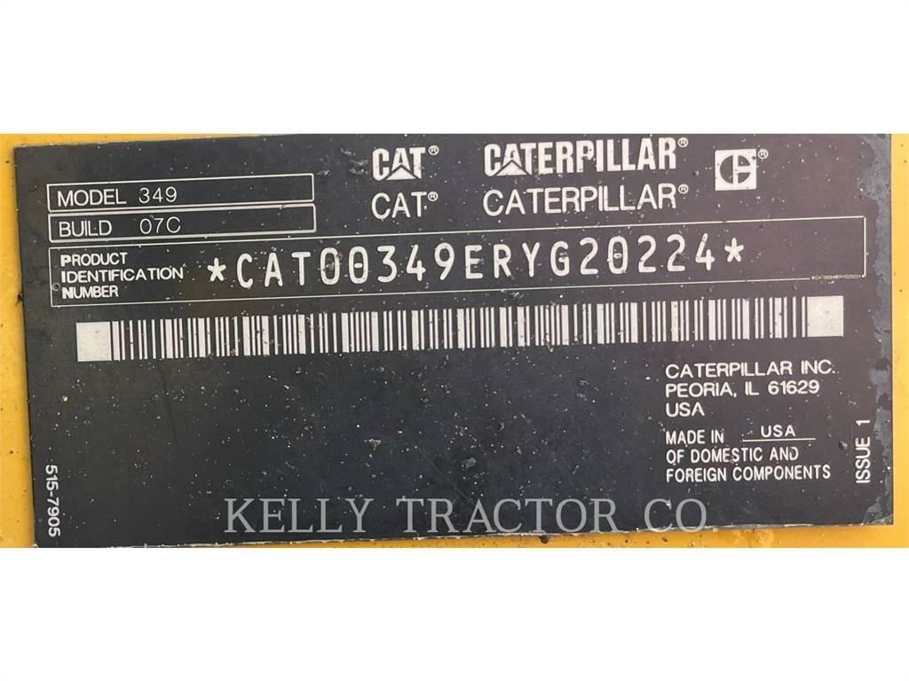 CAT 349 Beltegraver