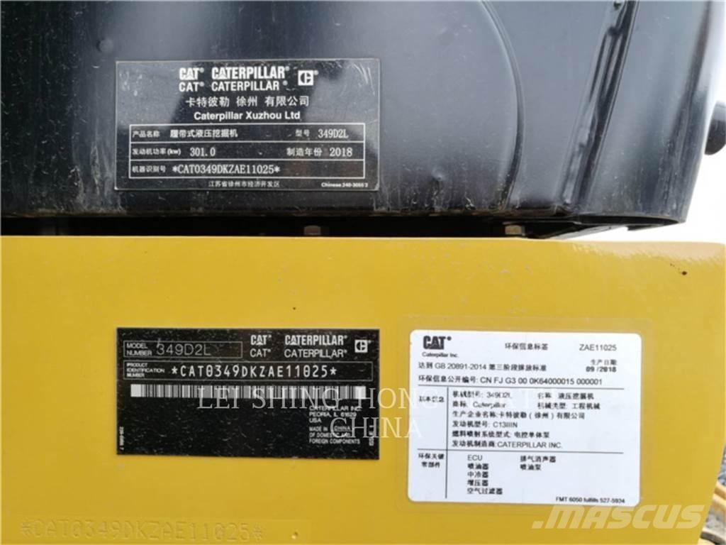 CAT 349 D2 L Beltegraver