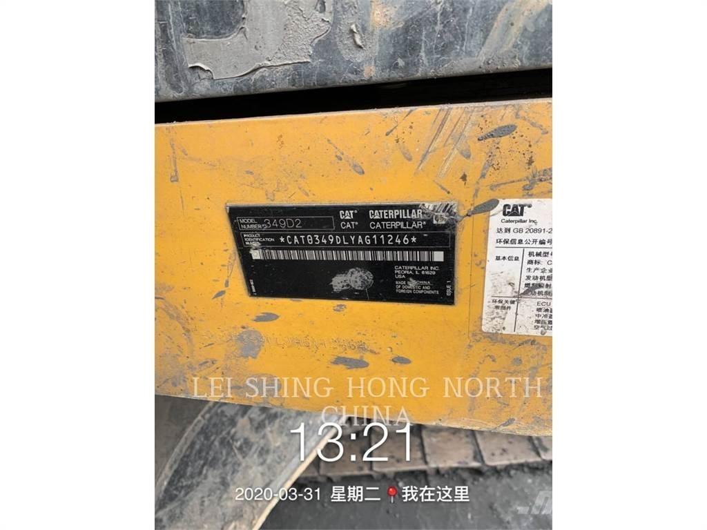 CAT 349D2 Beltegraver