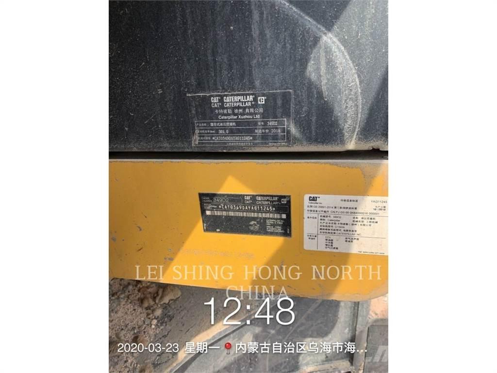 CAT 349D2 Beltegraver