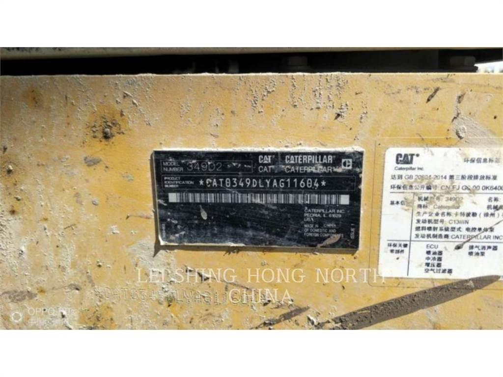 CAT 349D2 Beltegraver