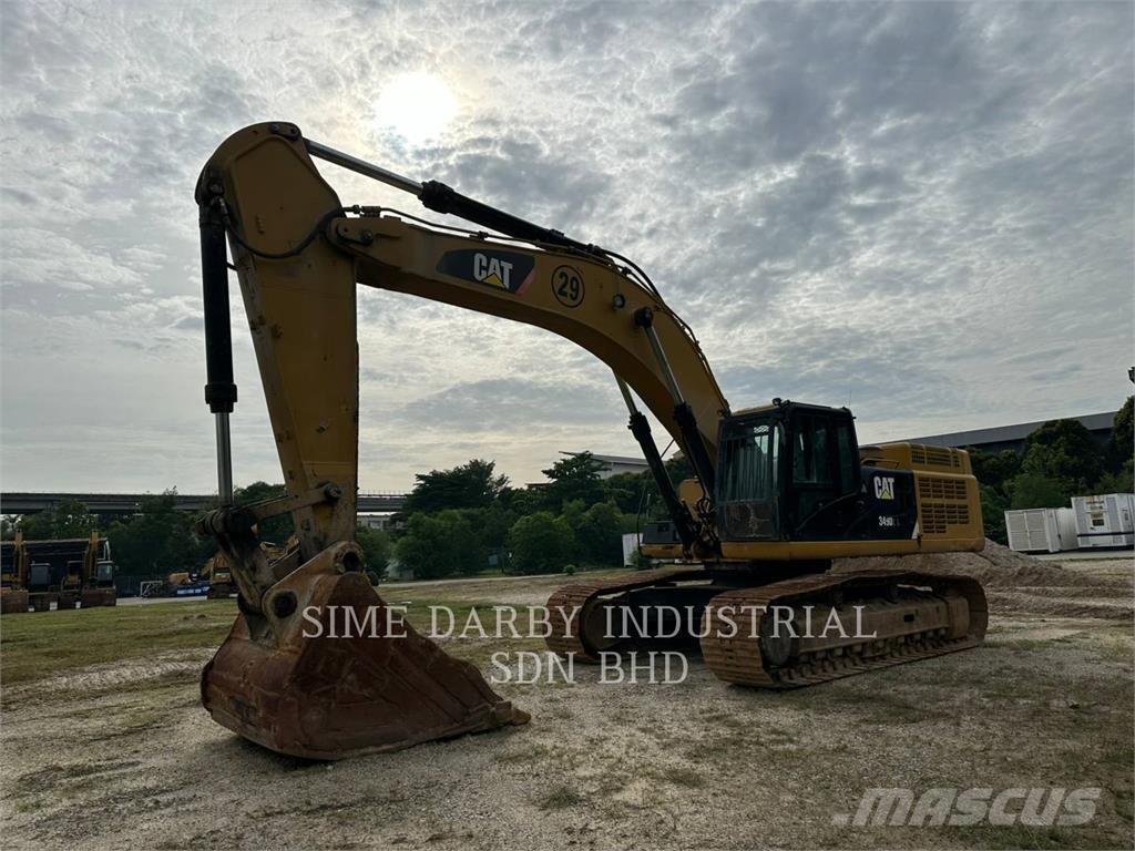 CAT 349D2L Beltegraver