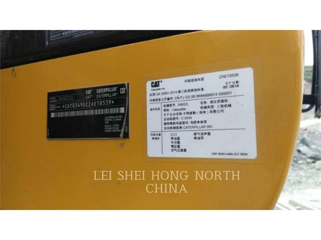 CAT 349D2L Beltegraver