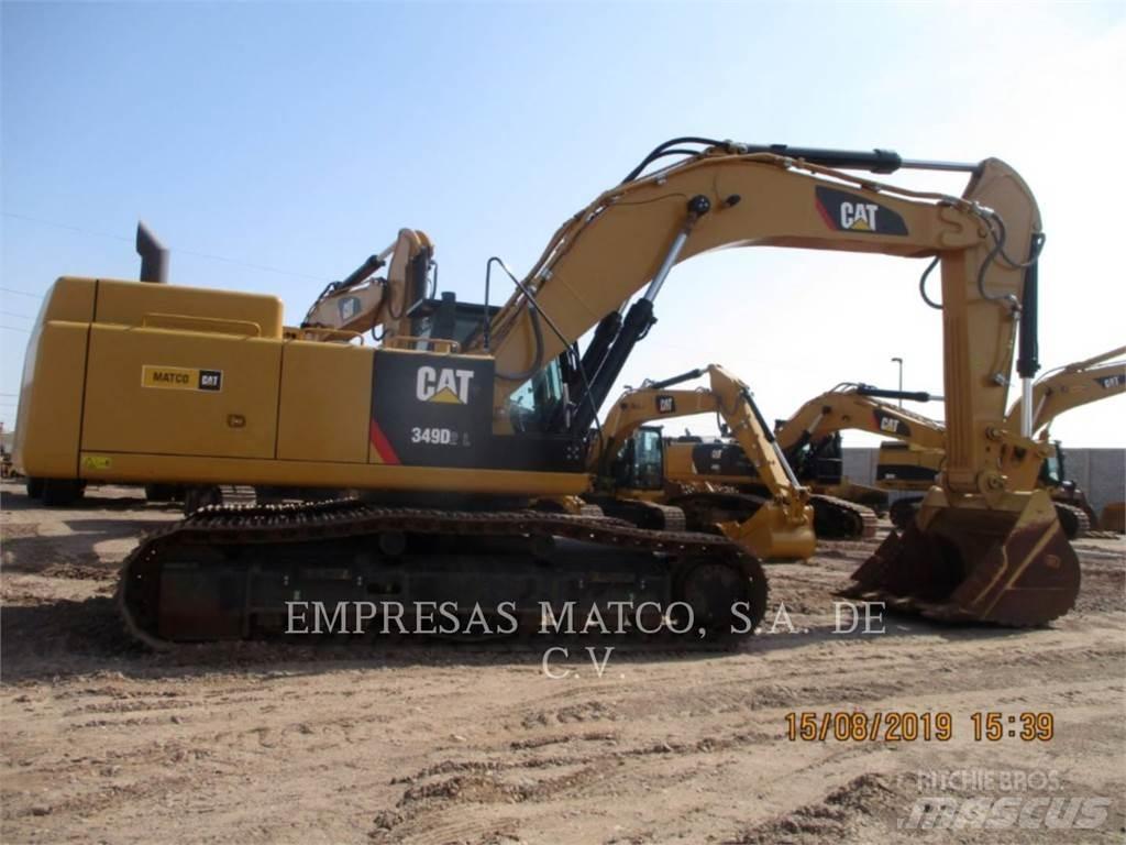 CAT 349D2L Beltegraver