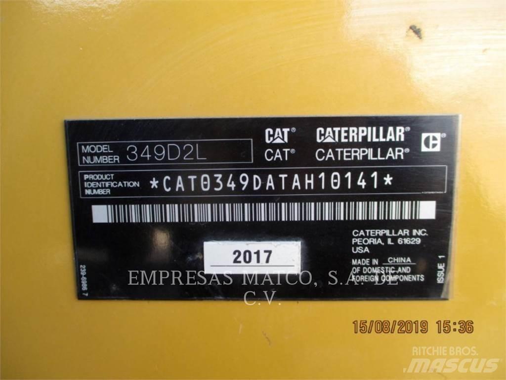 CAT 349D2L Beltegraver