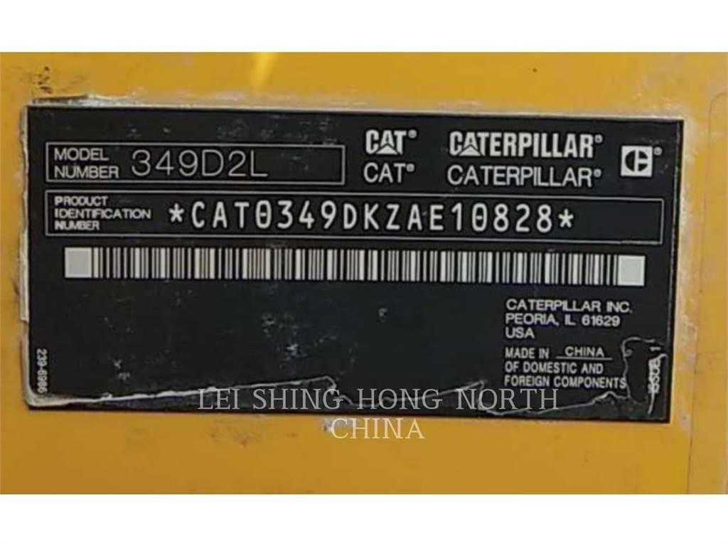 CAT 349D2L Beltegraver