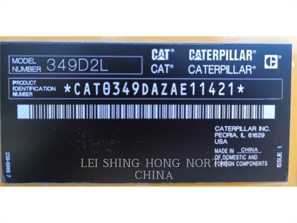 CAT 349D2L Beltegraver