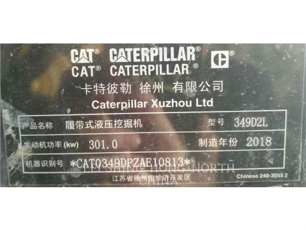 CAT 349D2L Beltegraver