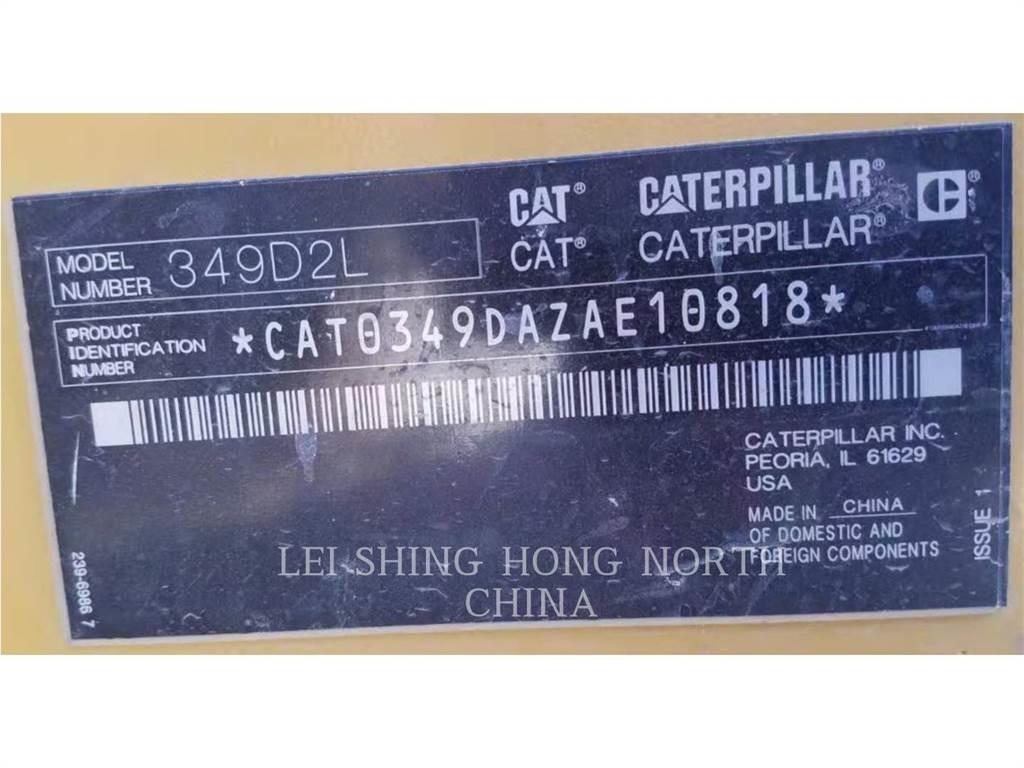 CAT 349D2L Beltegraver