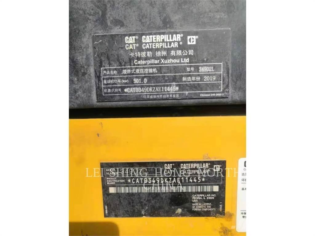 CAT 349D2L Beltegraver
