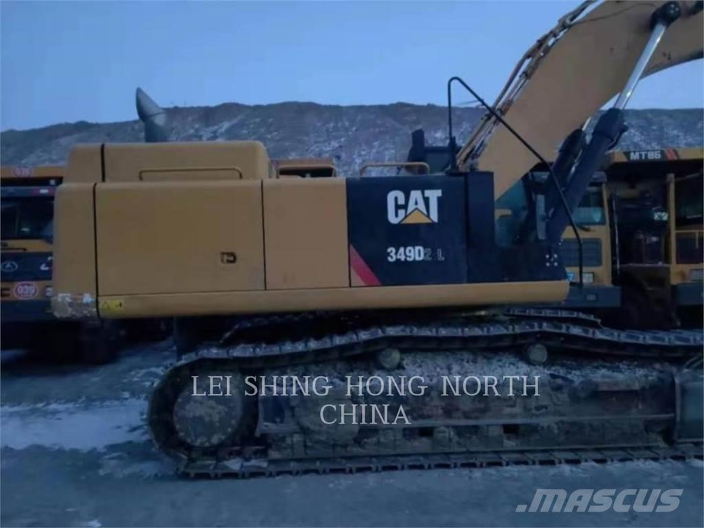 CAT 349D2L Beltegraver