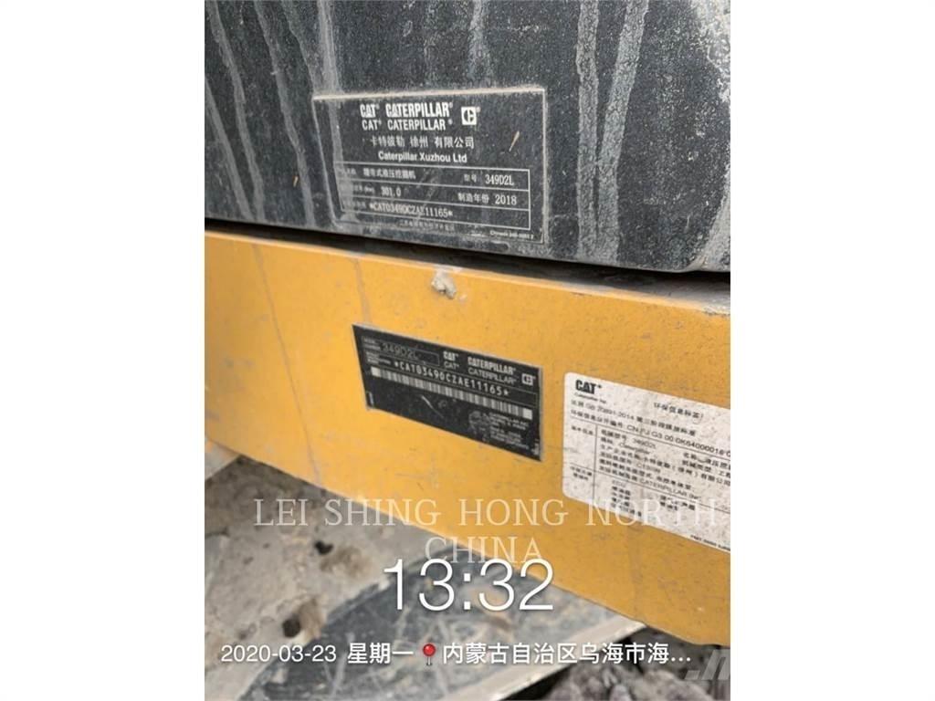 CAT 349D2L Beltegraver
