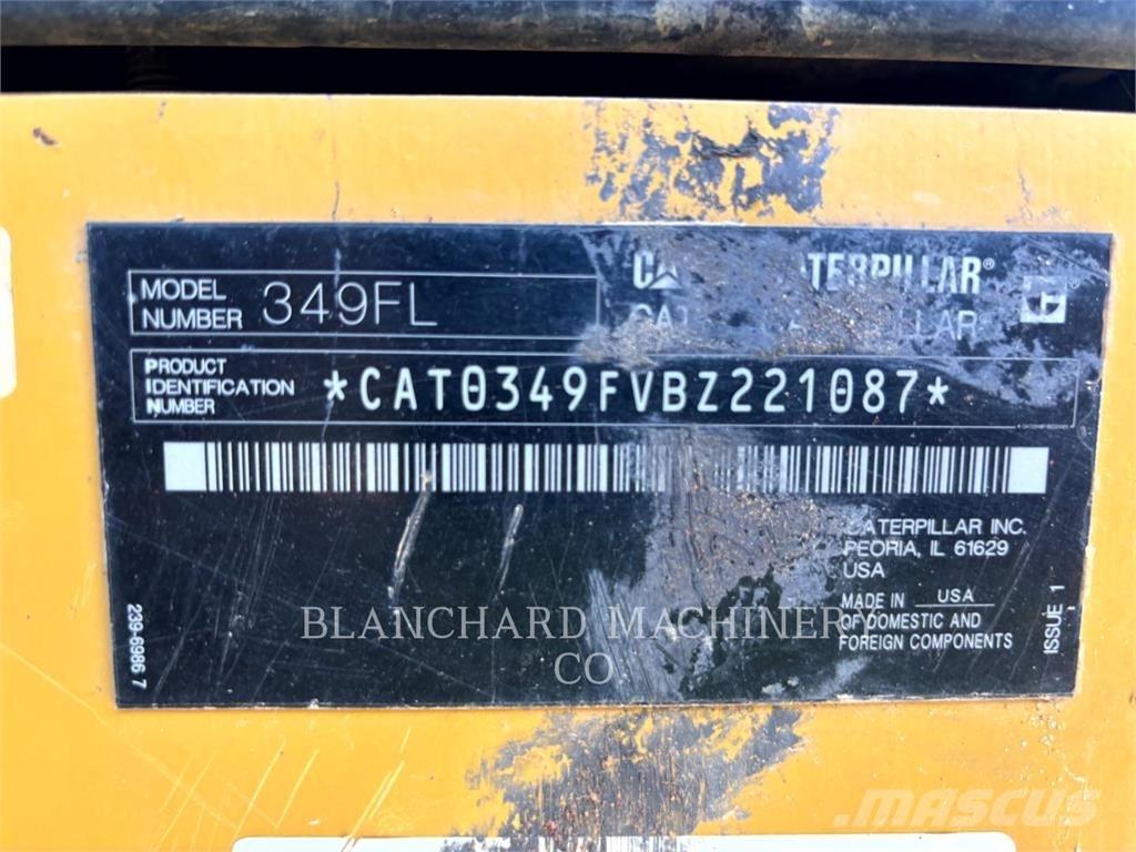 CAT 349F Beltegraver