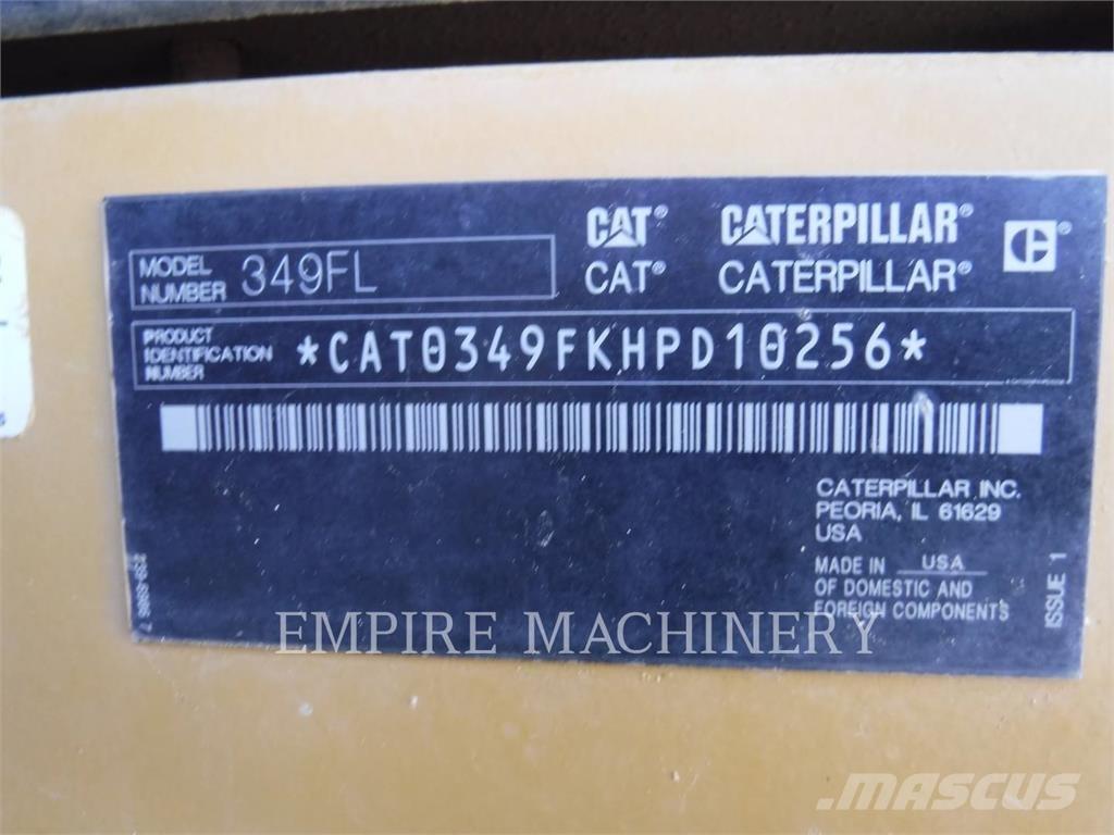 CAT 349FL Beltegraver