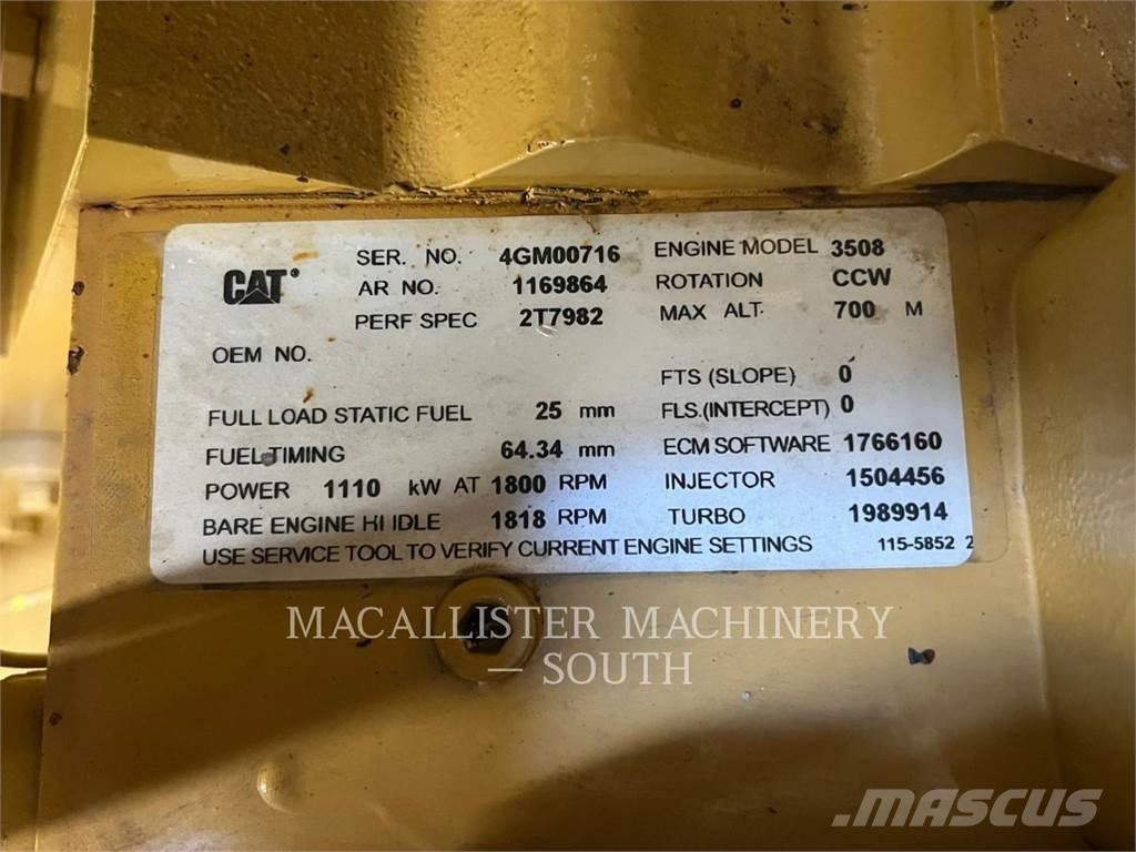 CAT 3508B Diesel Generatorer