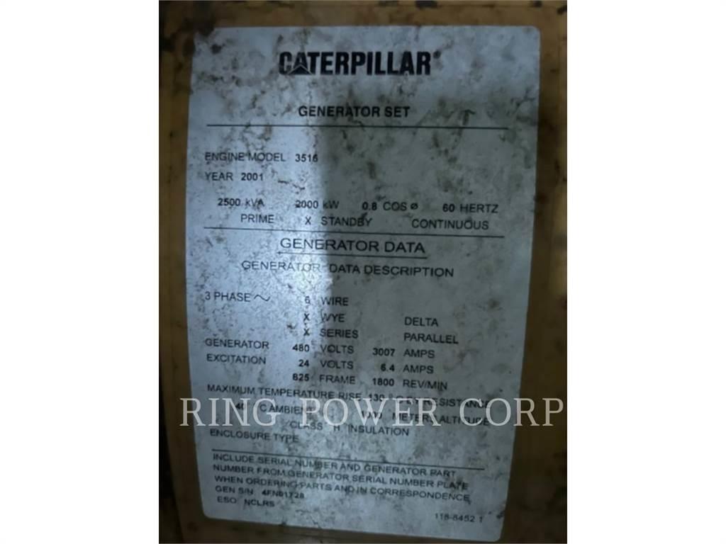 CAT 3516B Diesel Generatorer