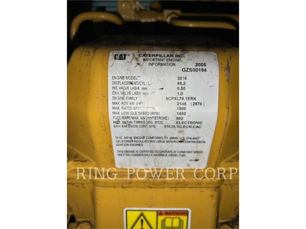 CAT 3516B Diesel Generatorer