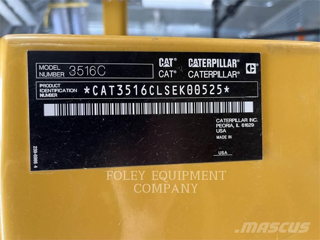 CAT 3516C Diesel Generatorer