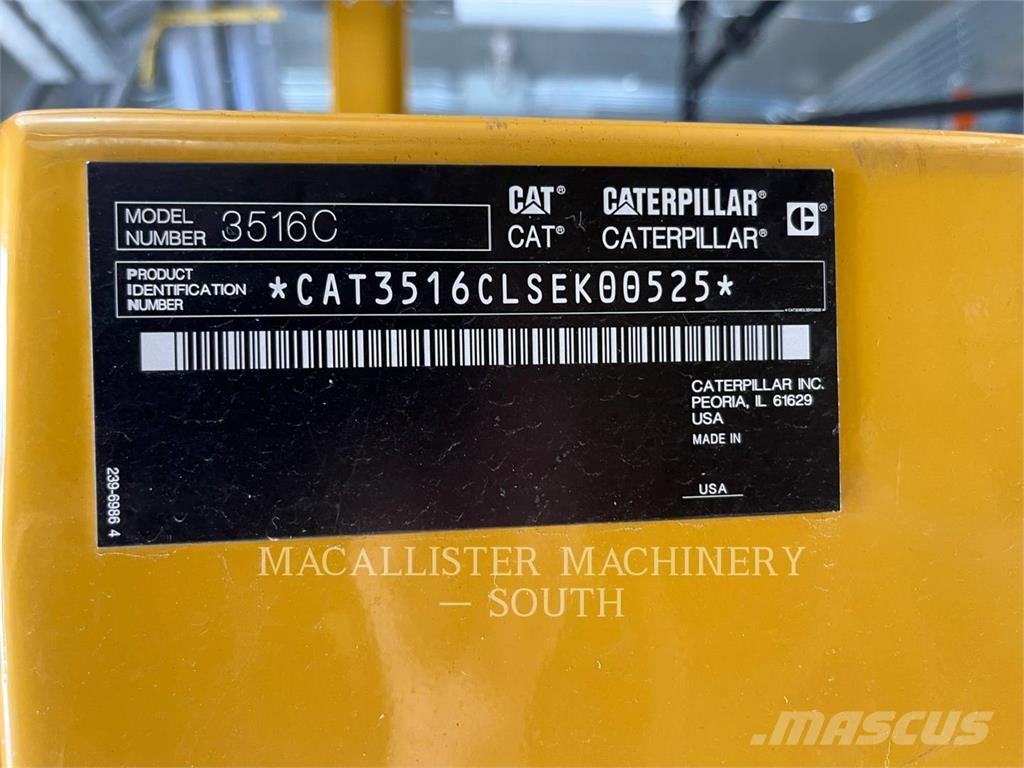 CAT 3516C-HD Diesel Generatorer