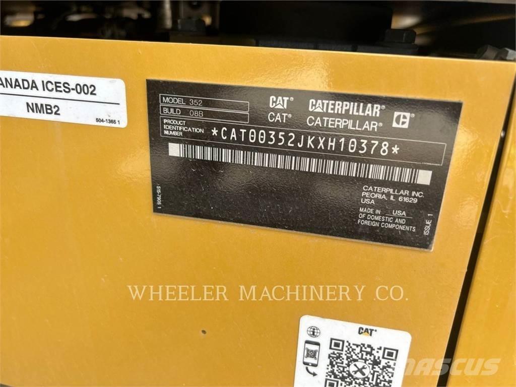 CAT 352 CF Beltegraver