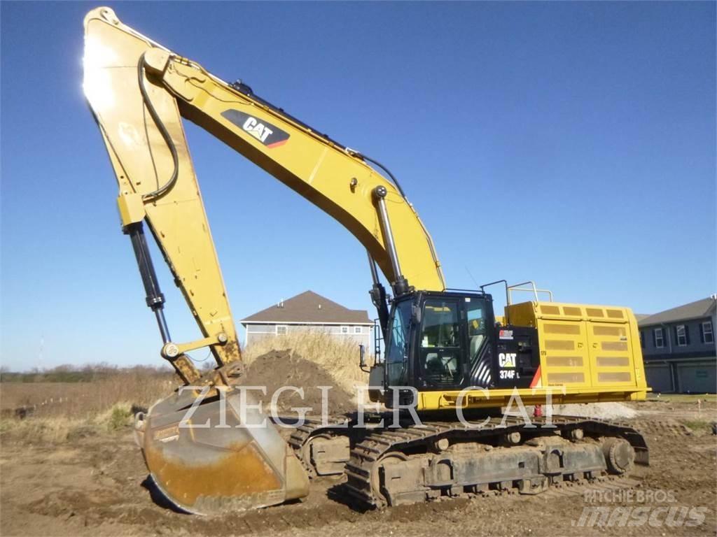 CAT 374F Beltegraver