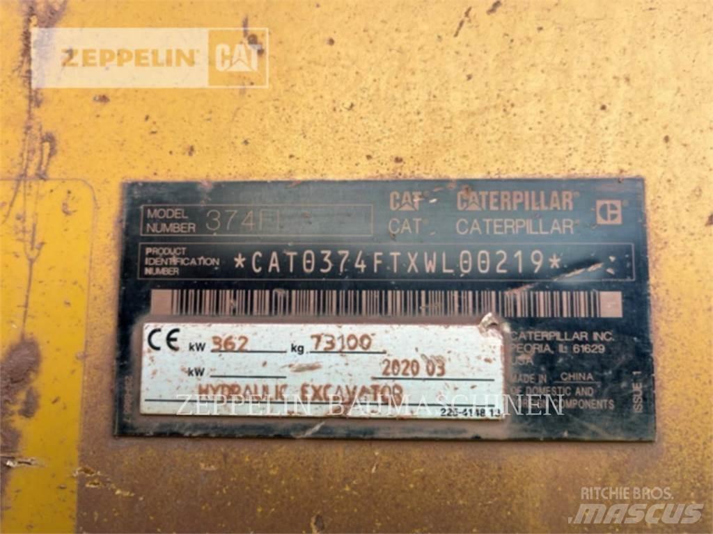 CAT 374FL Beltegraver