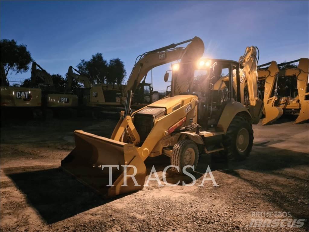 CAT 416 Traktorgravere