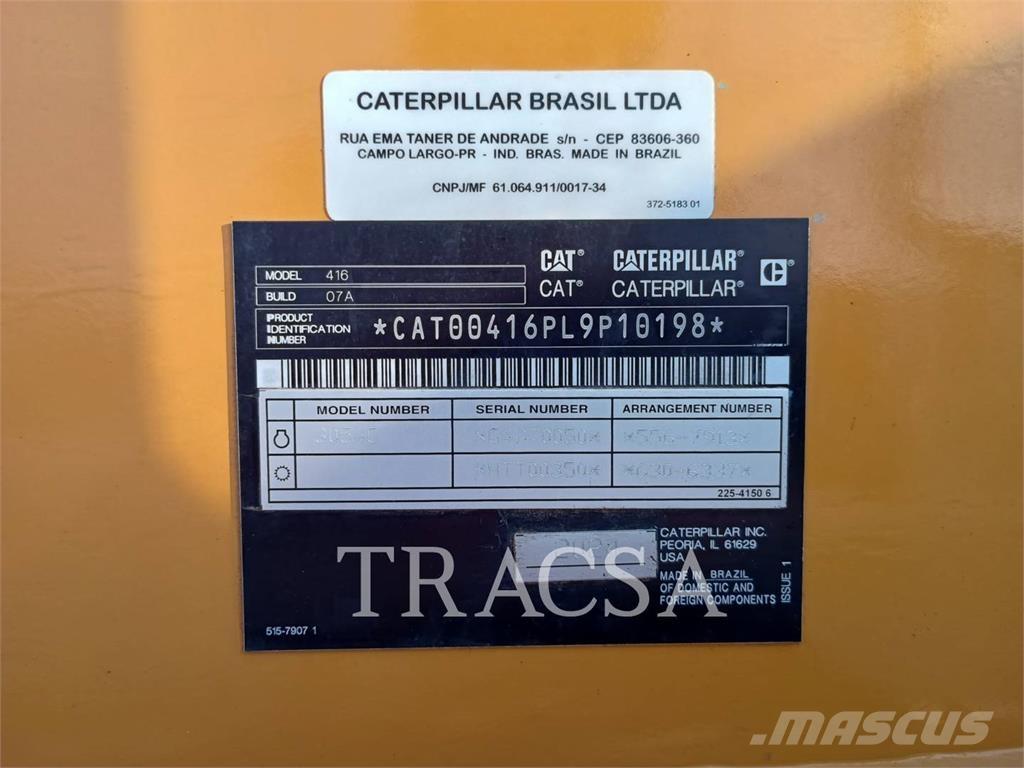 CAT 416 Traktorgravere
