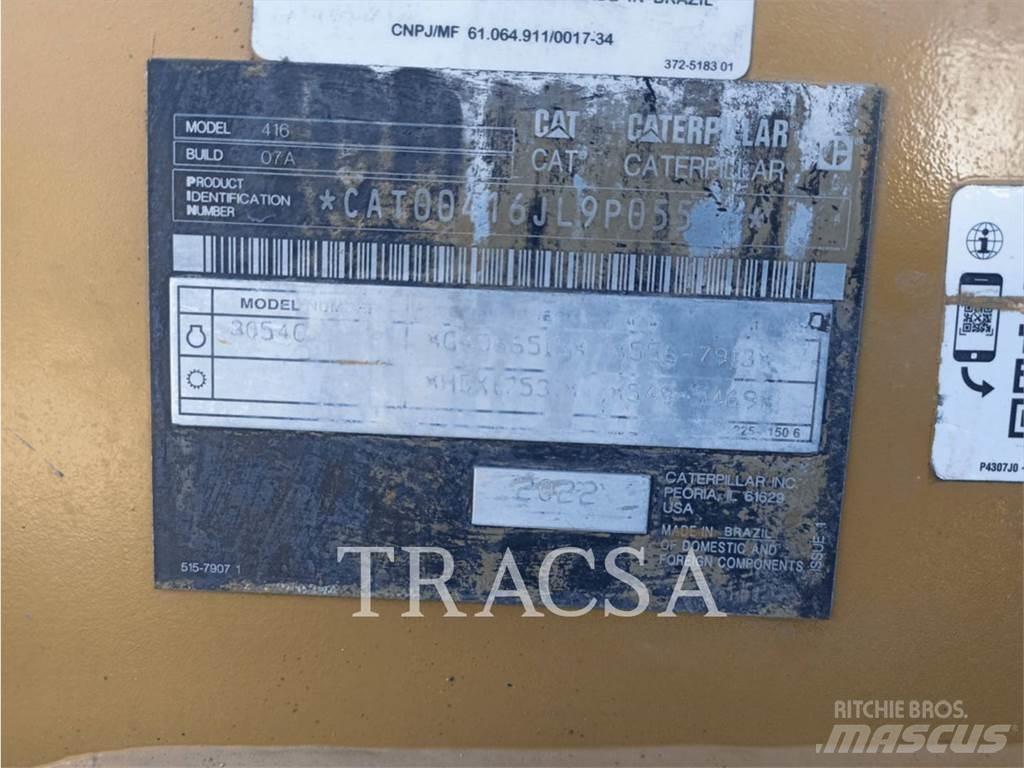 CAT 416 Traktorgravere