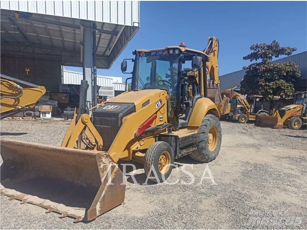 CAT 416 Traktorgravere