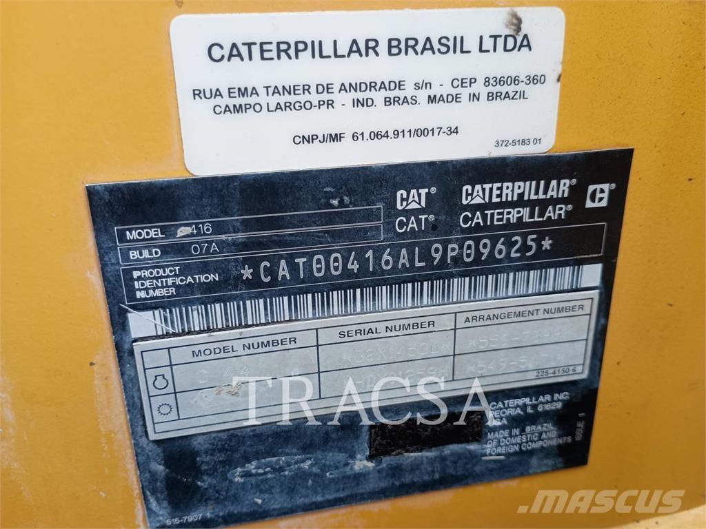 CAT 416 Traktorgravere