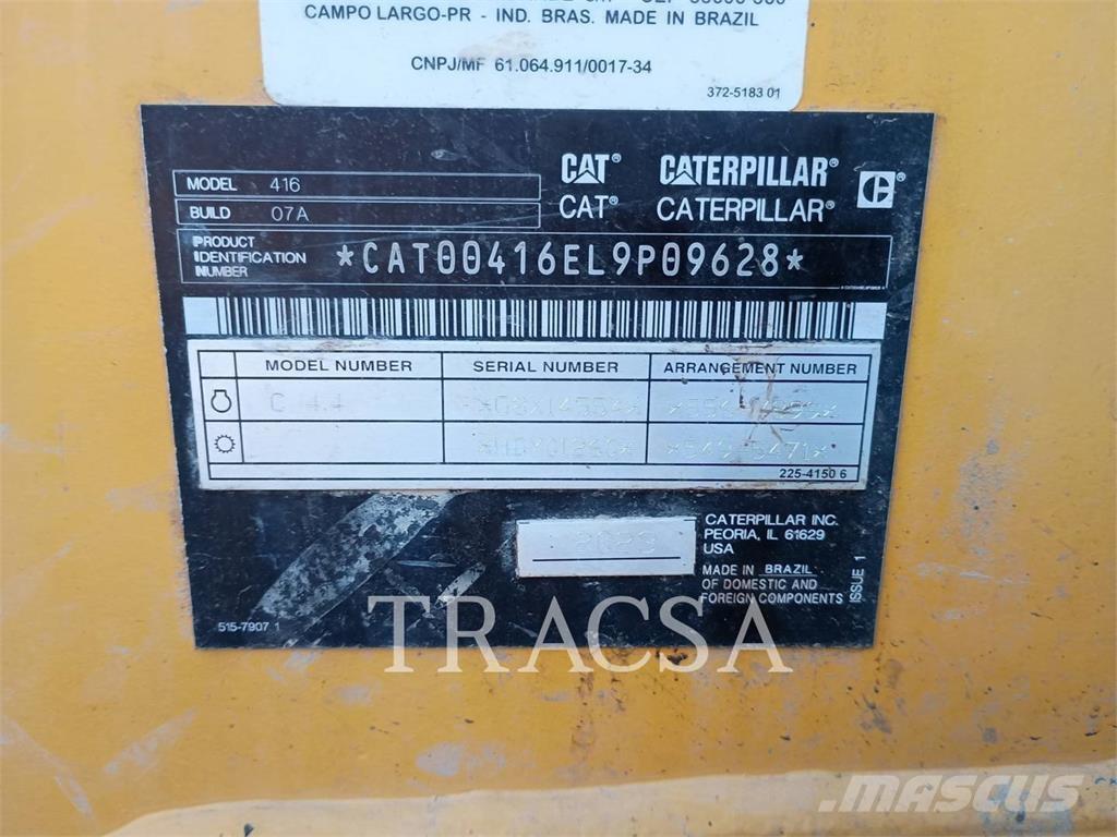 CAT 416 Traktorgravere