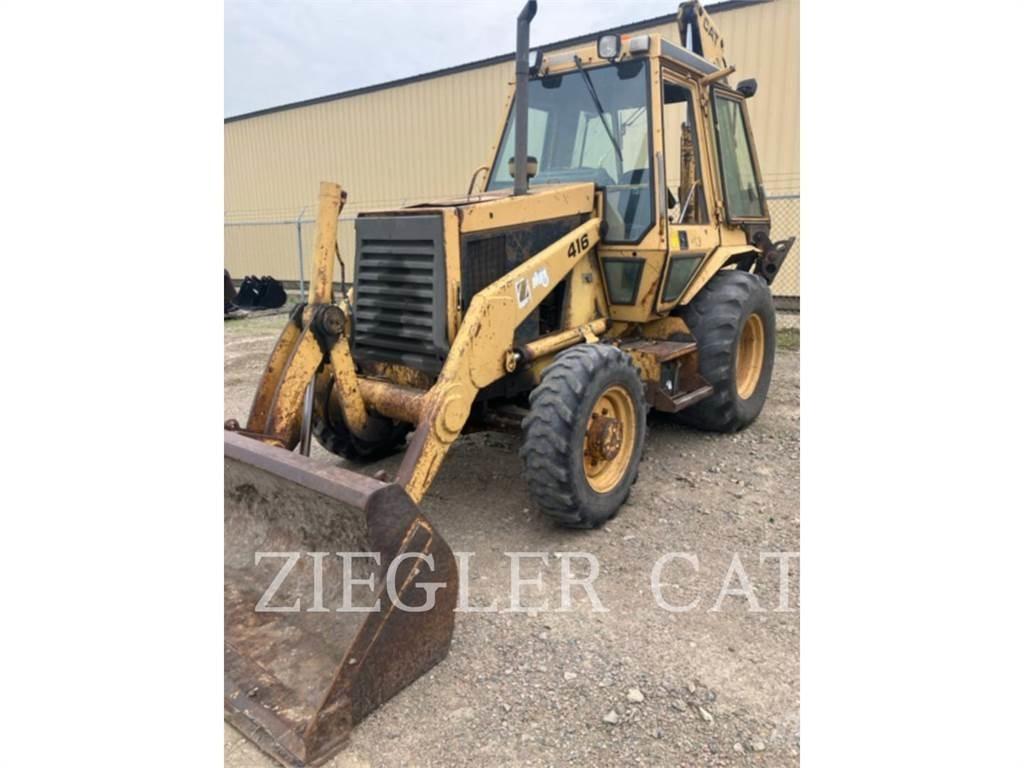 CAT 416 Traktorgravere