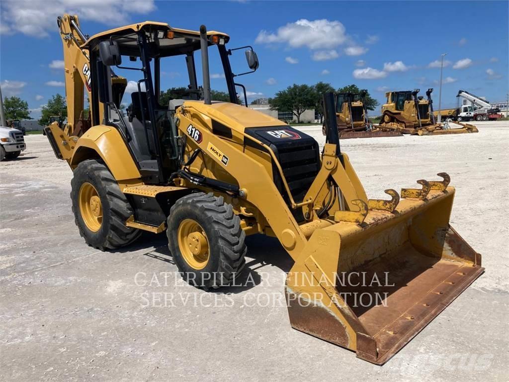 CAT 416-07 Traktorgravere