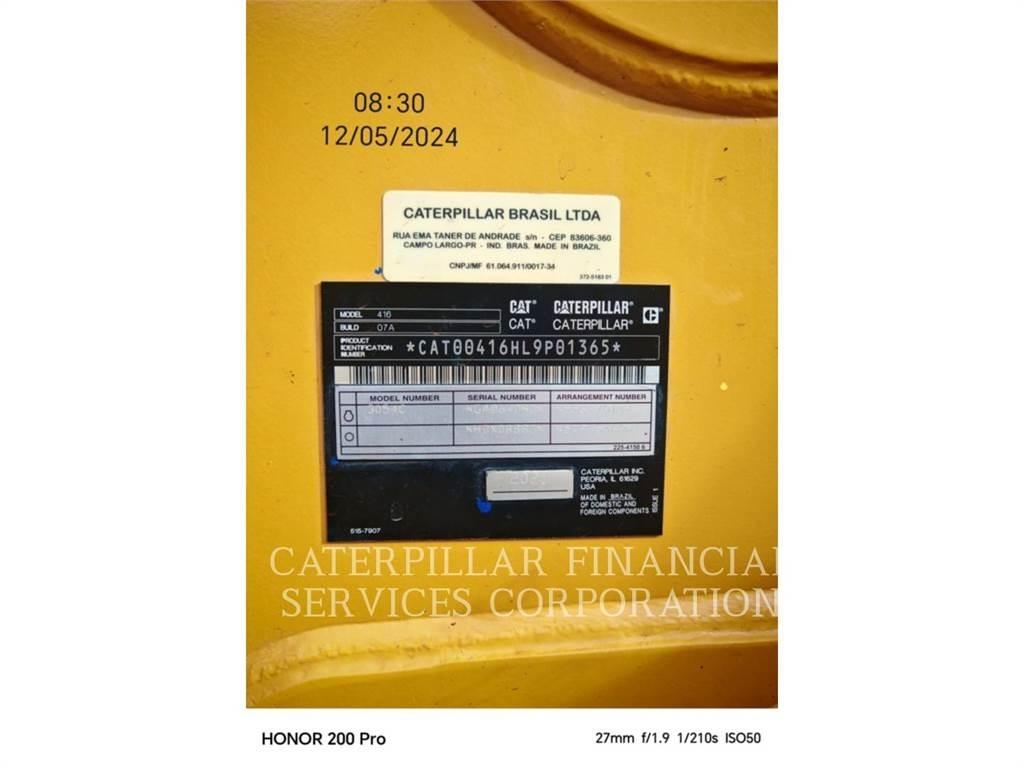 CAT 416-07LRC Traktorgravere
