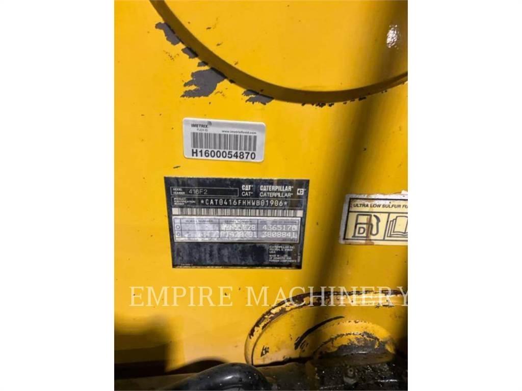 CAT 416F2 4EOP Traktorgravere
