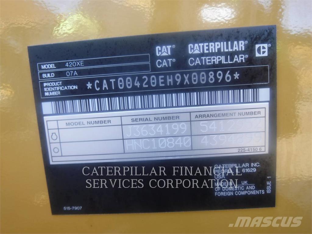 CAT 420-07XE Traktorgravere