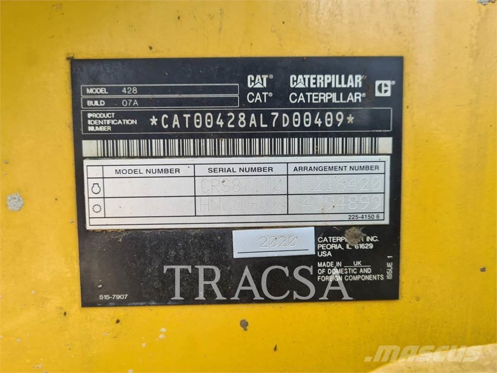 CAT 428 Traktorgravere