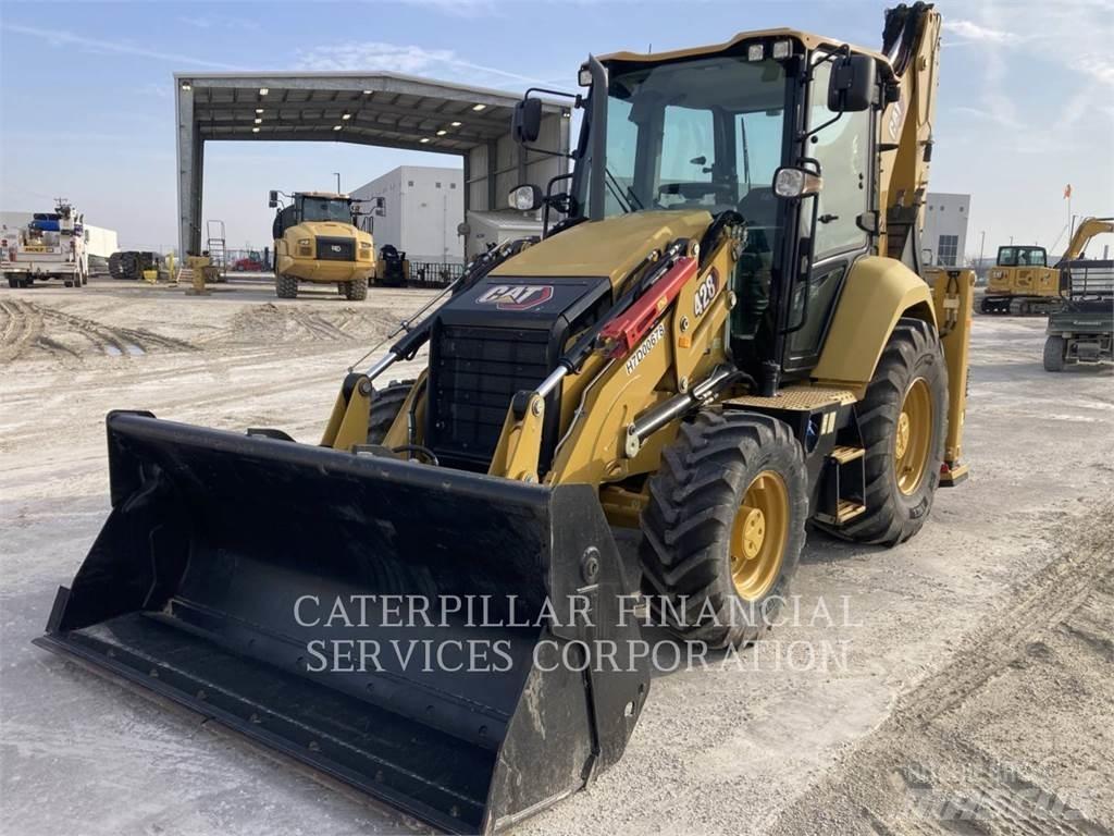 CAT 428-07 Traktorgravere